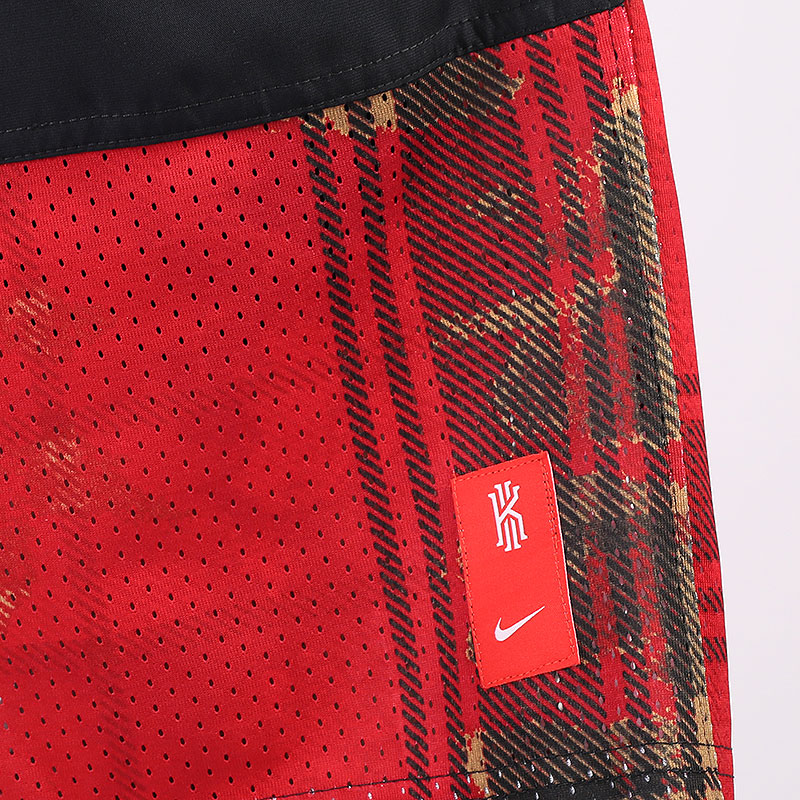 мужские красные шорты  Nike Kyrie Basketball Printed Shorts CK6759-673 - цена, описание, фото 2